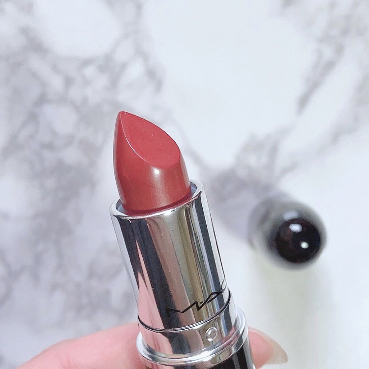 ラスターガラス リップスティック/M・A・C/口紅を使ったクチコミ（2枚目）