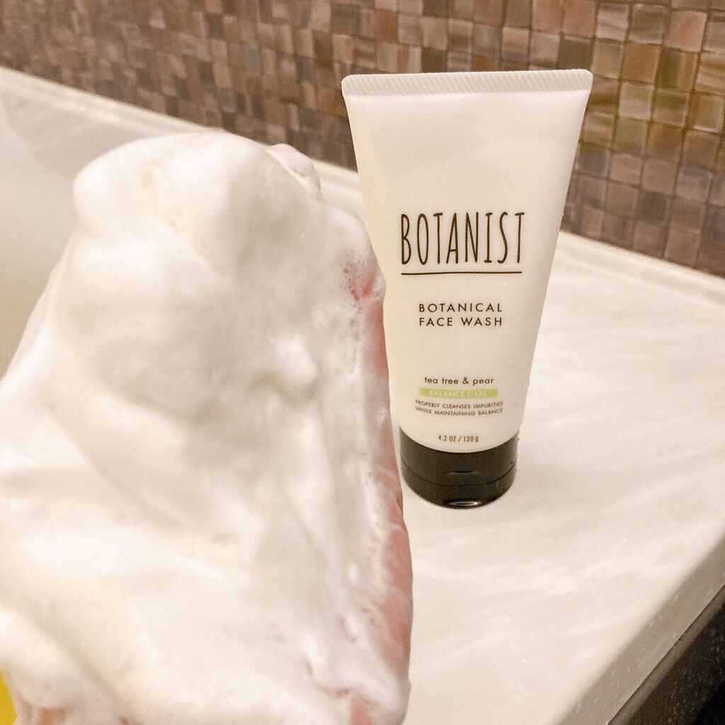 ボタニカルフェイスウォッシュ バランスケア/BOTANIST/洗顔フォームを使ったクチコミ(4枚目)