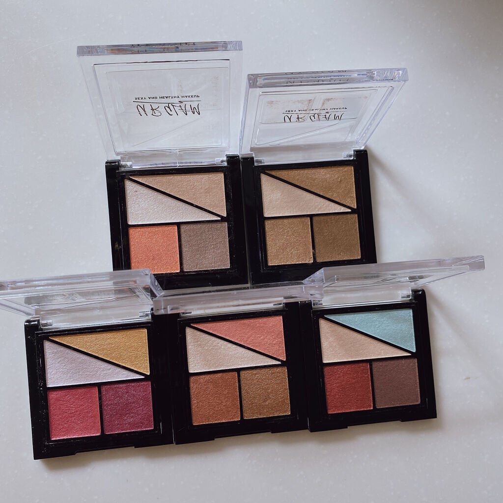 UR GLAM VELVET EYE COLOR PALETTE/U R GLAM/アイシャドウパレットを使ったクチコミ(2枚目)
