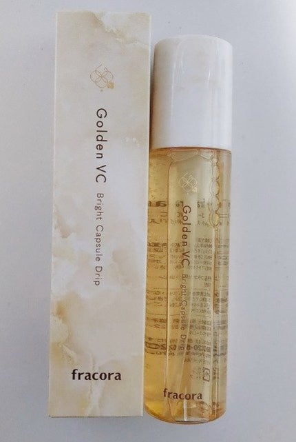 ゴールデンVC ブライト カプセルドリップ/fracora/化粧水を使ったクチコミ(1枚目)