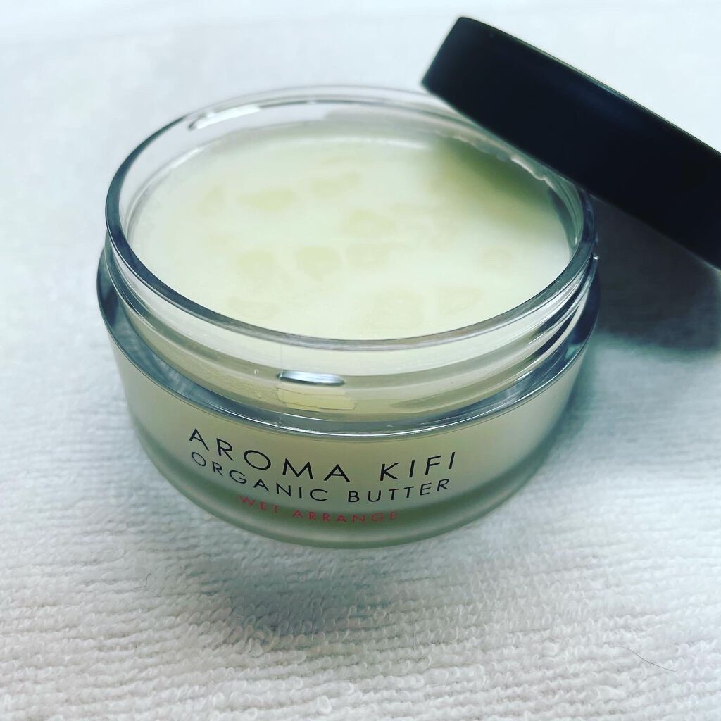 オーガニックバター ウェットアレンジ/AROMA KIFI/ヘアバームを使ったクチコミ（2枚目）