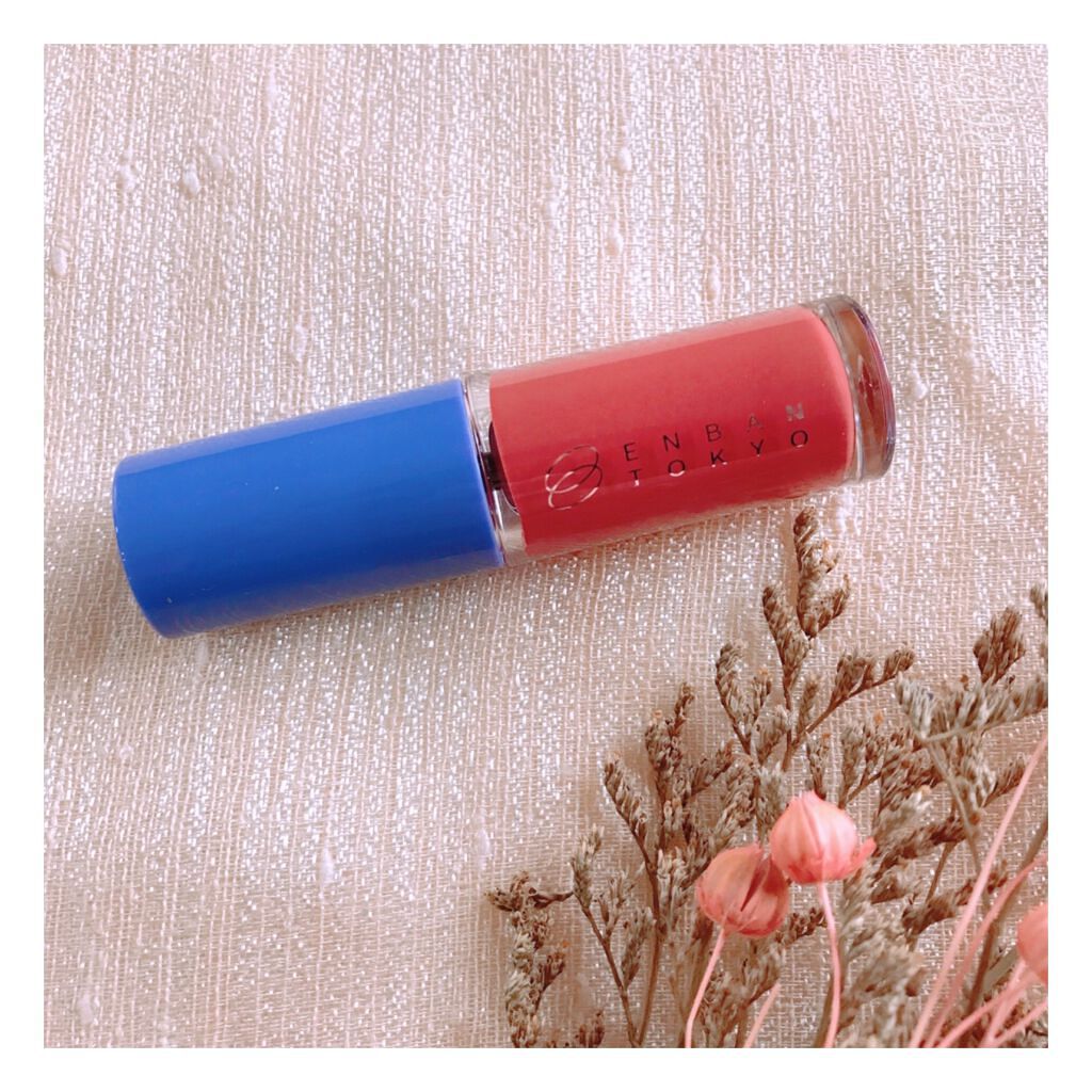 オーバーナイトリップティント 01 MOKOMOKO/ENBAN TOKYO/口紅を使ったクチコミ（1枚目）