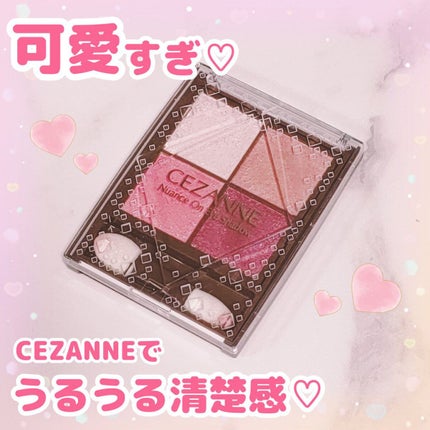 ニュアンスオンアイシャドウ/CEZANNE/アイシャドウパレットを使ったクチコミ(1枚目)