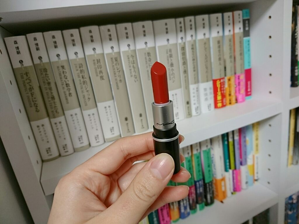 リップスティック オレンジレッド/M・A・C/口紅を使ったクチコミ（3枚目）