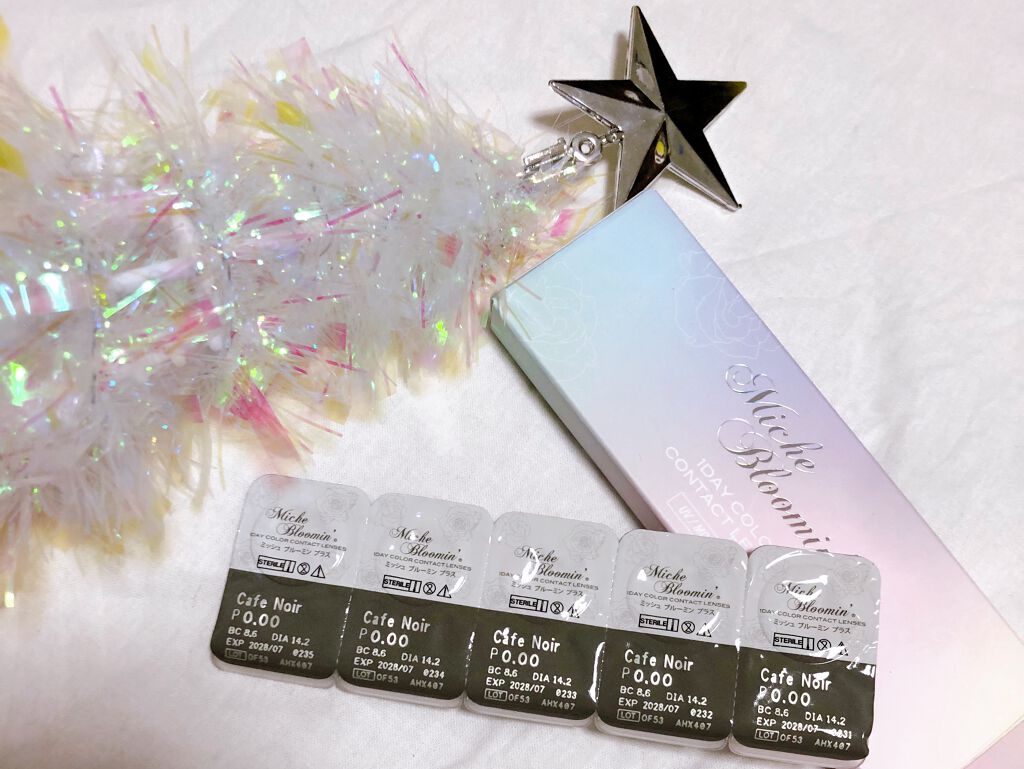 アイリスグローシリーズ/ミッシュブルーミン/カラーコンタクトレンズを使ったクチコミ(1枚目)