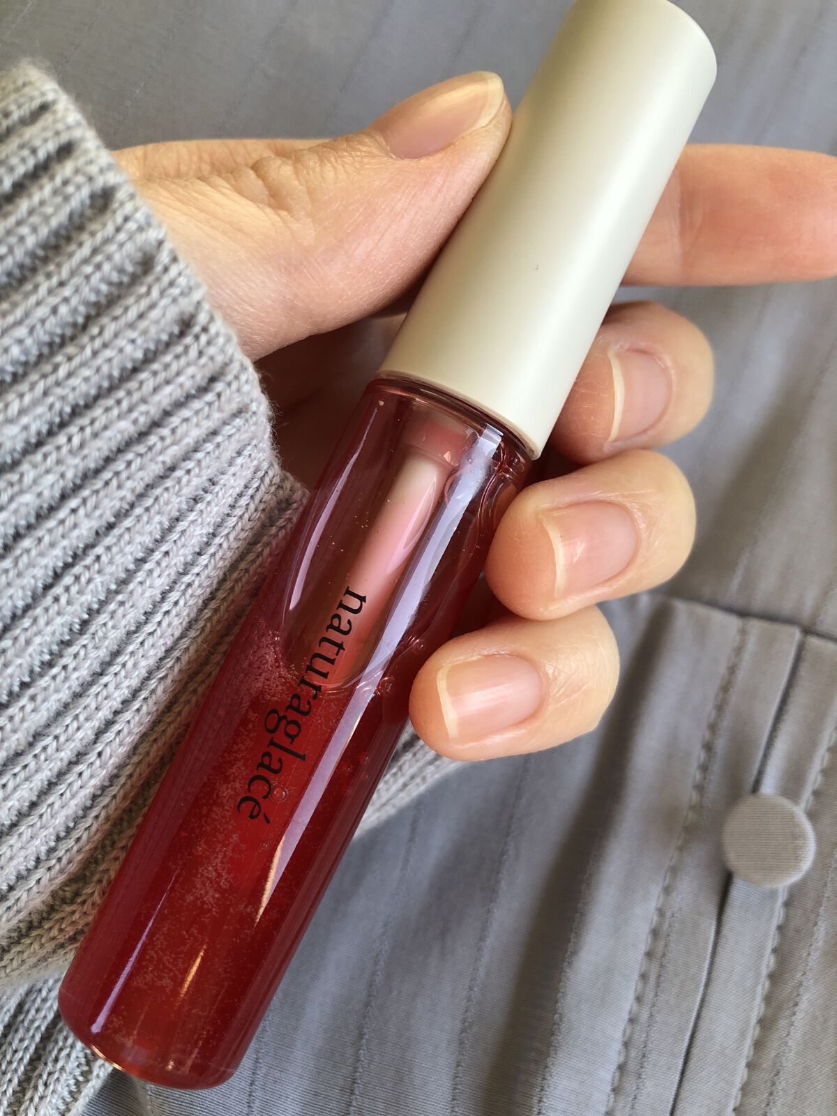 トリートメント リップオイル モア/ナチュラグラッセ/リップグロスを使ったクチコミ（1枚目）