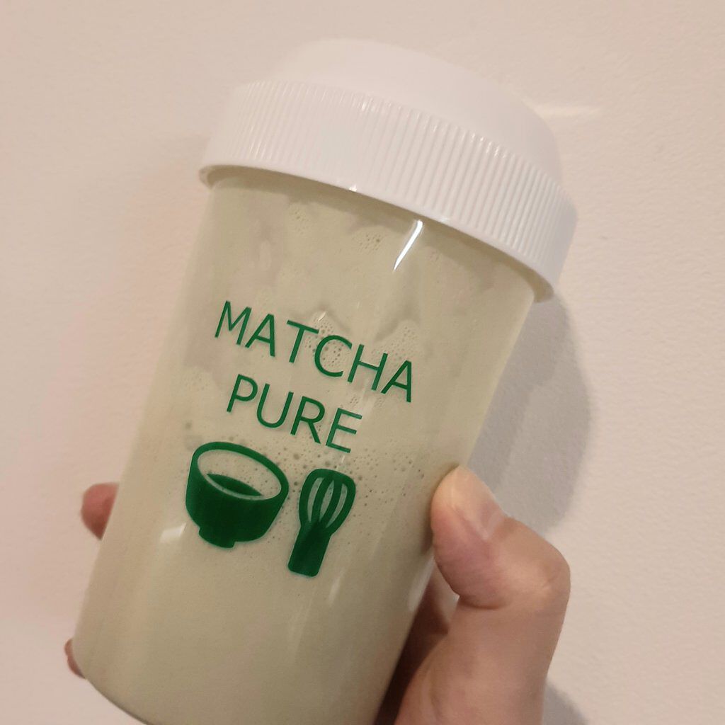 MATCHA PURE（プロテインパウダー）/ピュアパートナー/ソイプロテインを使ったクチコミ（2枚目）