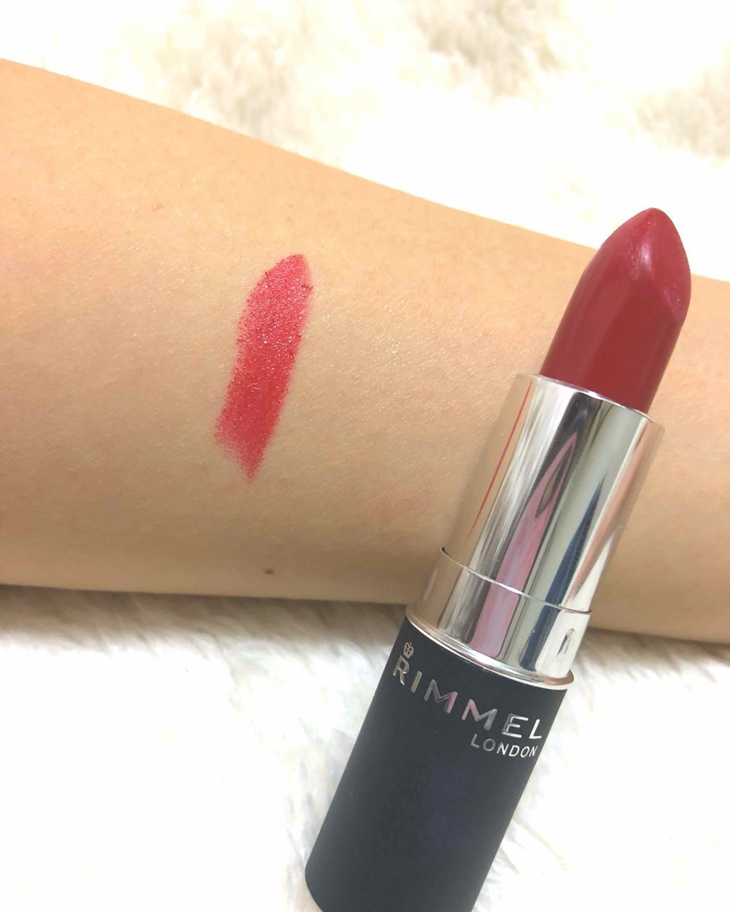 マシュマロルック リップスティック/リンメル ロンドン/口紅を使ったクチコミ（2枚目）