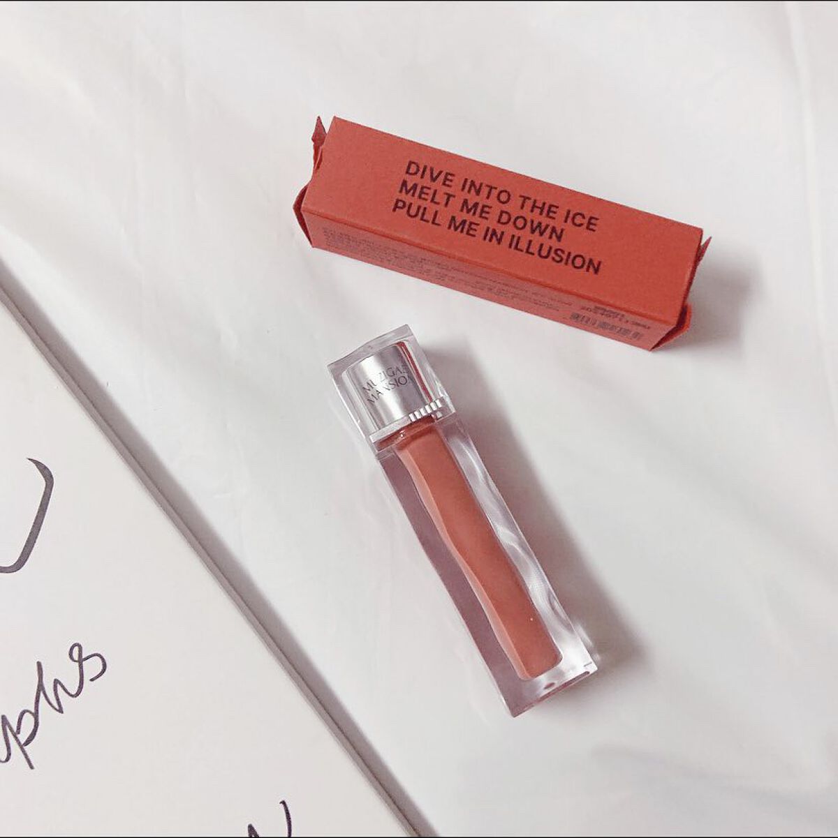 アイシーグロウティント 03 Holy moly/MUZIGAE MANSION/口紅を使ったクチコミ（1枚目）