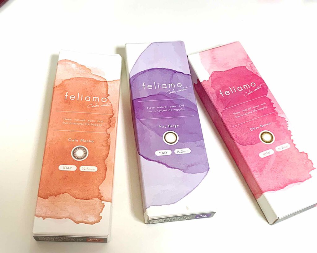 feliamo 1day オリーブブラウン/feliamo/ワンデー（１DAY）カラコンを使ったクチコミ（1枚目）