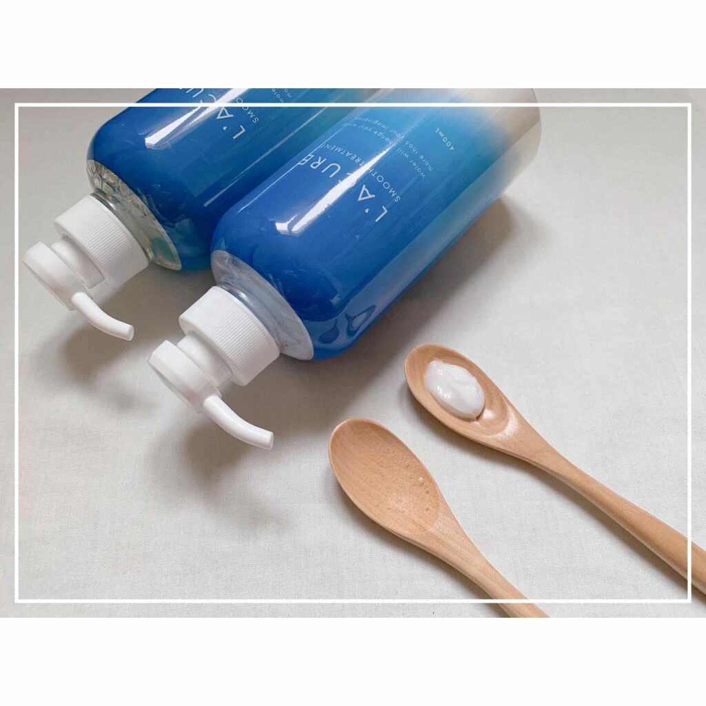 スムースシャンプー/スムーストリートメント/L'ACURE/市販シャンプーを使ったクチコミ(2枚目)