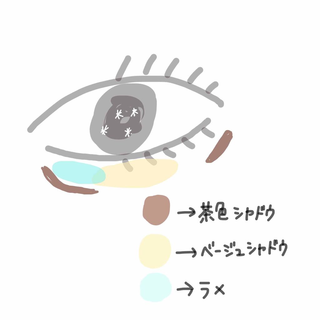 レインボーグラデアイズ/インテグレート/アイシャドウパレットを使ったクチコミ（3枚目）