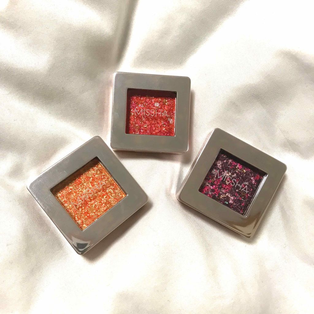 グリッタープリズム シャドウ/MISSHA/グリッターを使ったクチコミ(1枚目)