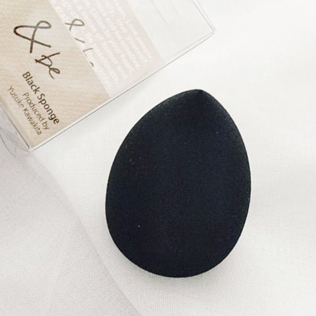 &be ブラックスポンジ/&be/パフ・スポンジを使ったクチコミ(4枚目)
