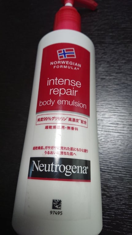 ノルウェー フォーミュラ インテンスリペア ボディ エマルジョン/Neutrogena/ボディローションを使ったクチコミ(1枚目)