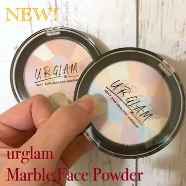 UR GLAM　MARBLE FACE POWDER/U R GLAM/プレストパウダーを使ったクチコミ（1枚目）