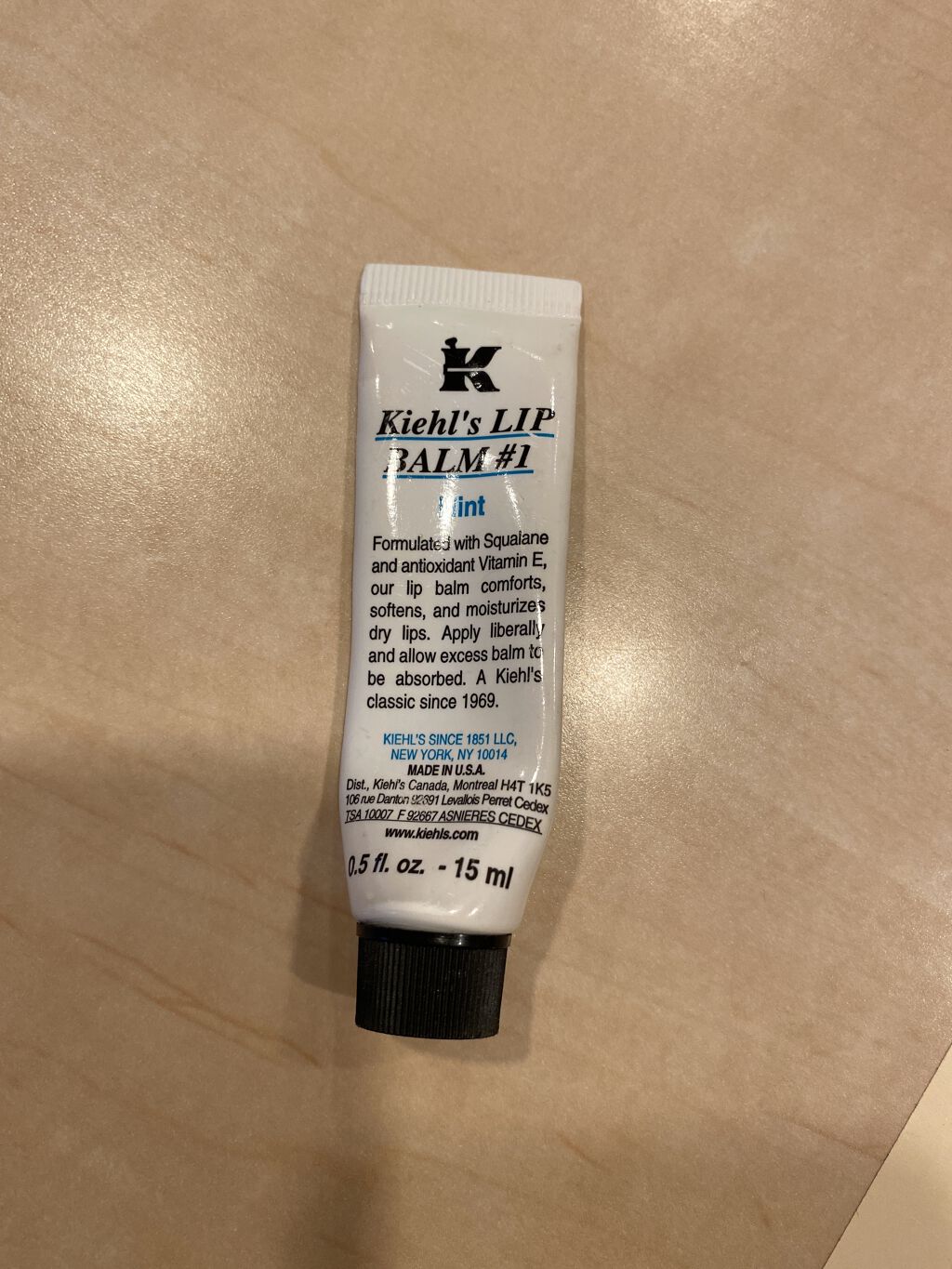 キールズ リップ バーム No.1 ミント/Kiehl's/リップバームを使ったクチコミ（1枚目）