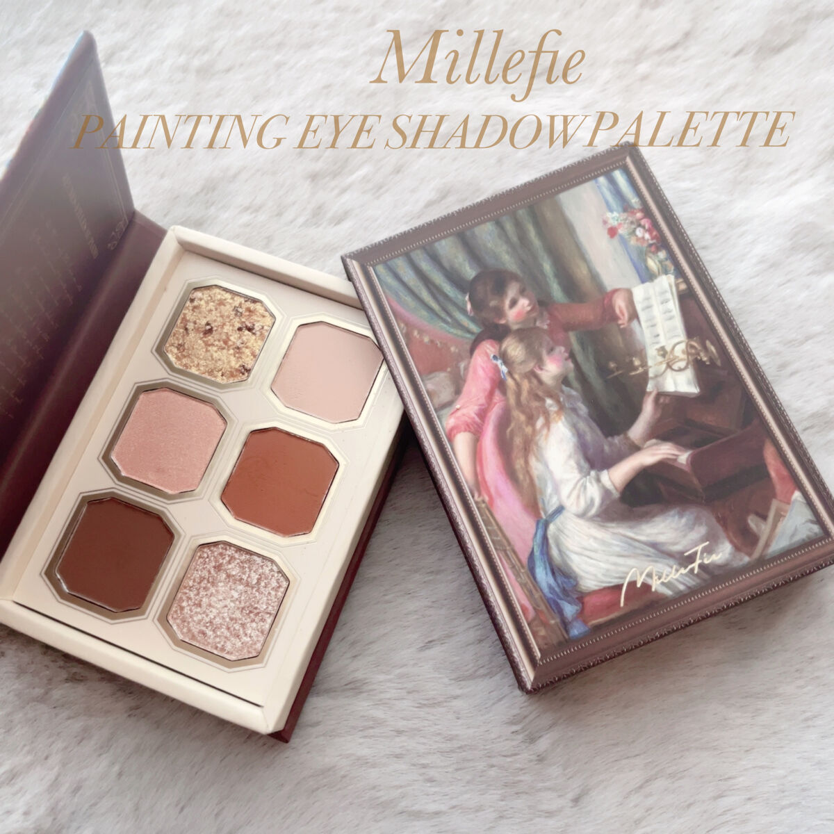 絵画アイシャドウパレット/MilleFée/アイシャドウパレットを使ったクチコミ（1枚目）