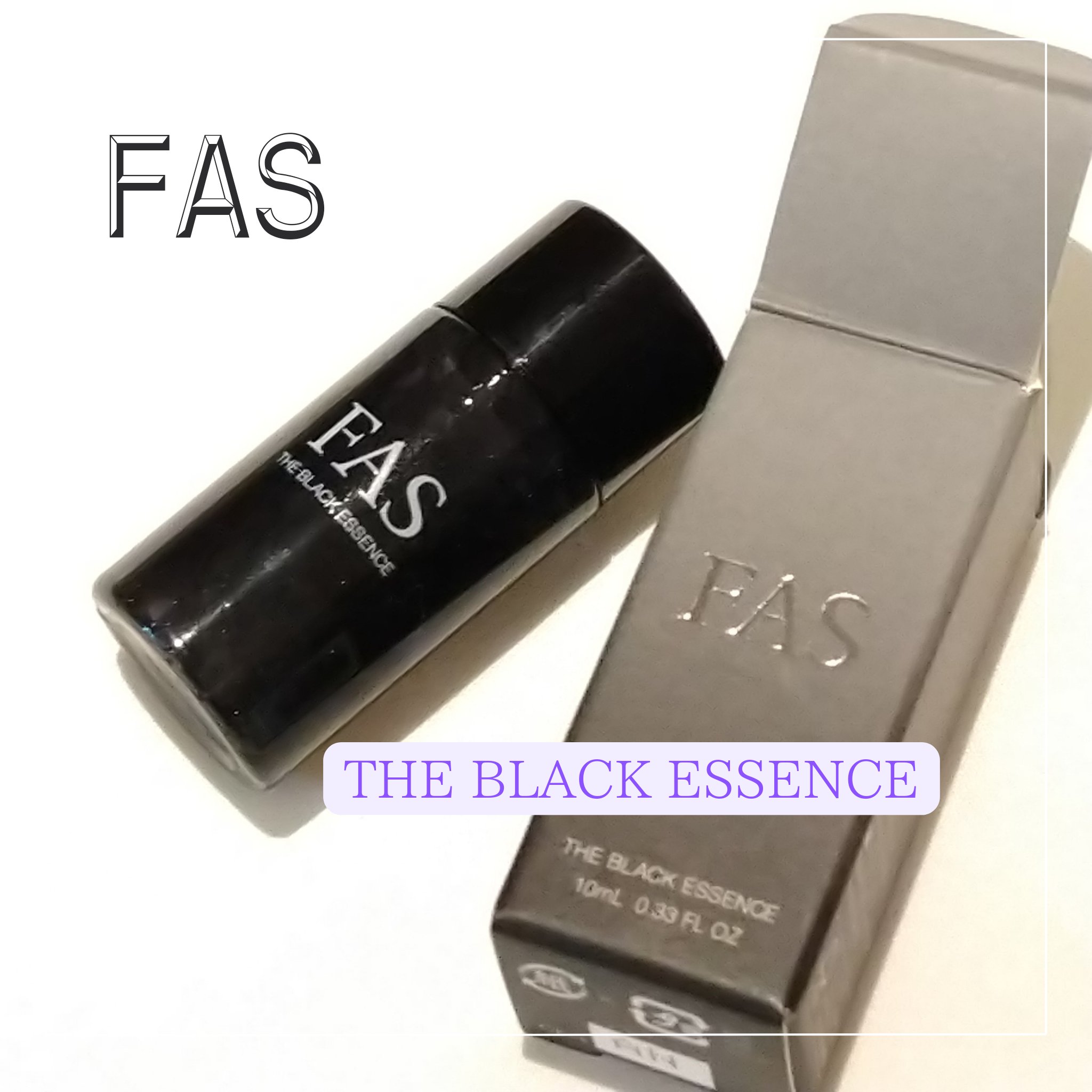 ザ ブラック エッセンス/FAS/化粧水を使ったクチコミ（1枚目）