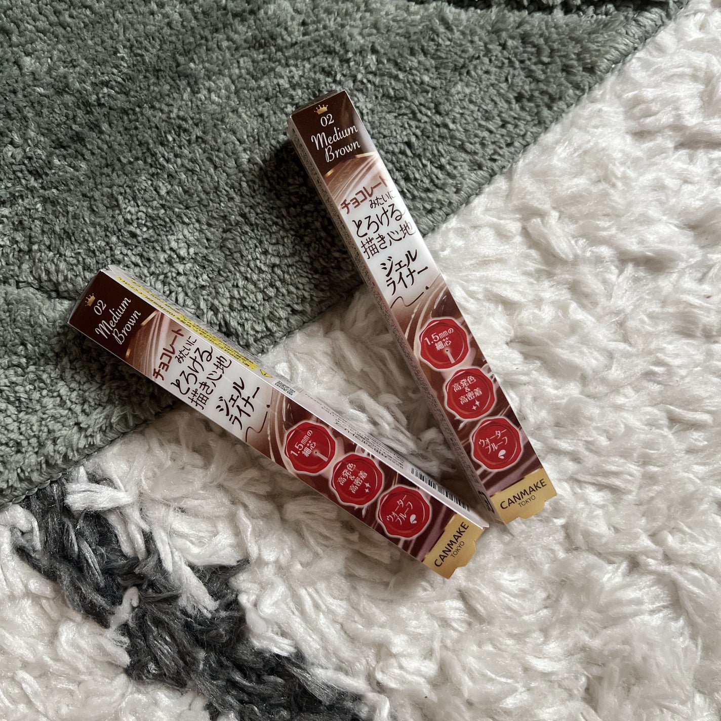 クリーミータッチライナー/キャンメイク/ジェルアイライナーを使ったクチコミ(1枚目)