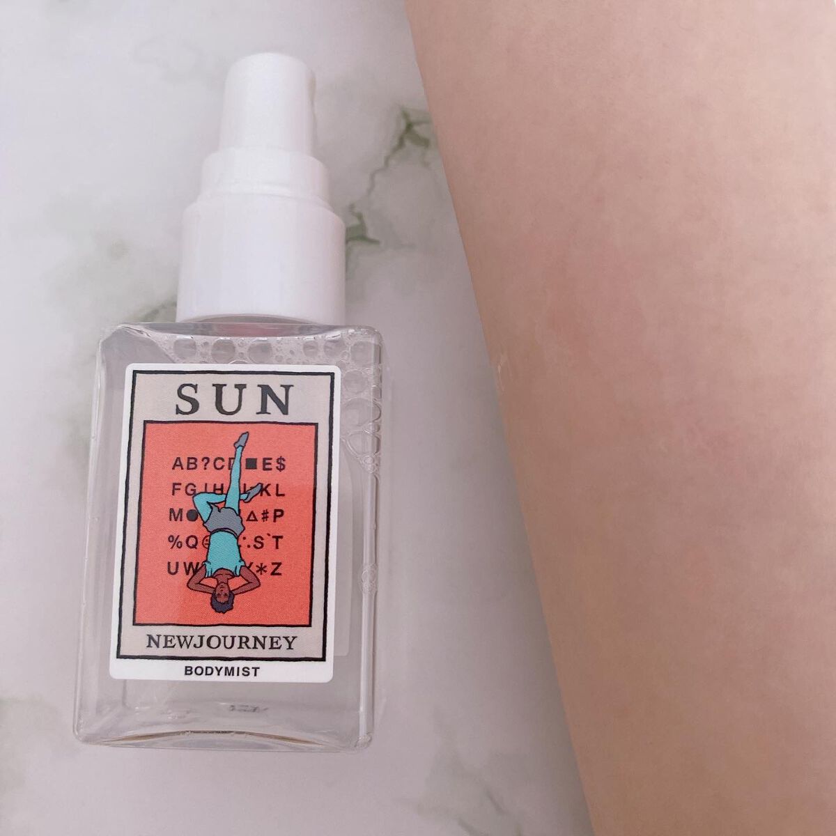 ボディミスト 日曜日の魔法　溶け合うローズとキャラメル/NEWJOURNEY/香水(その他)を使ったクチコミ（3枚目）