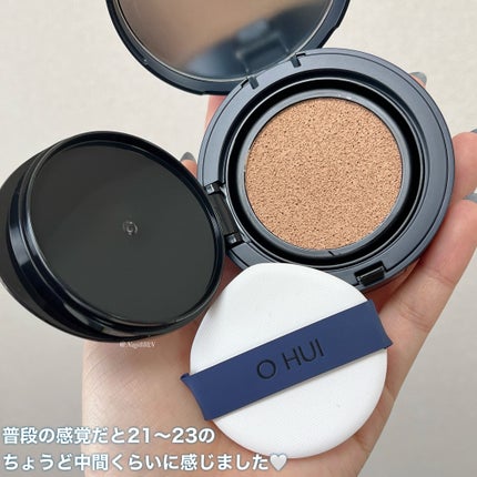 アルティメットフィット トーンアップデニムクッション/OHUI/クッションファンデーションを使ったクチコミ(7枚目)