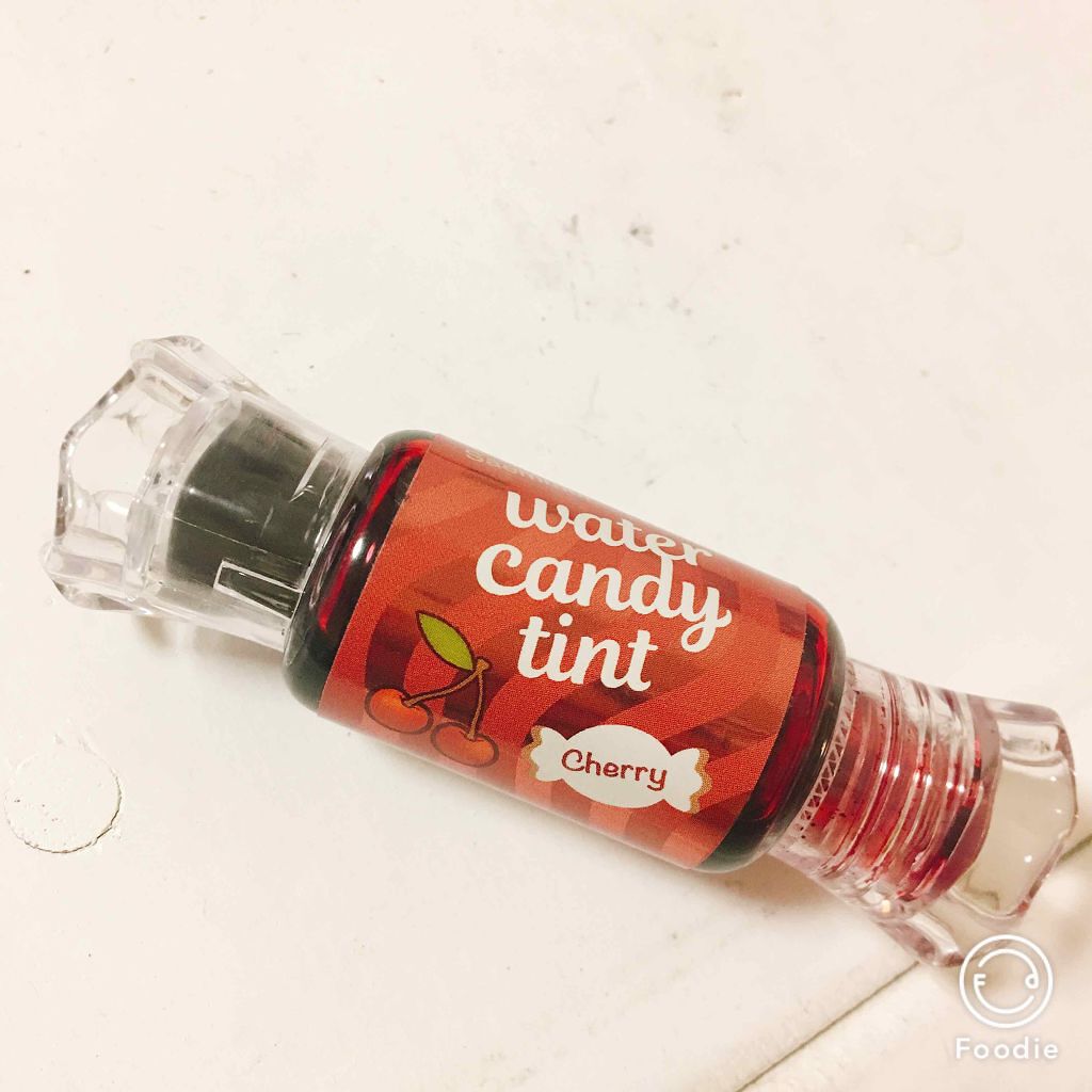 ウォーター キャンディー ティント 01 チェリー/the SAEM/リップティントを使ったクチコミ（1枚目）