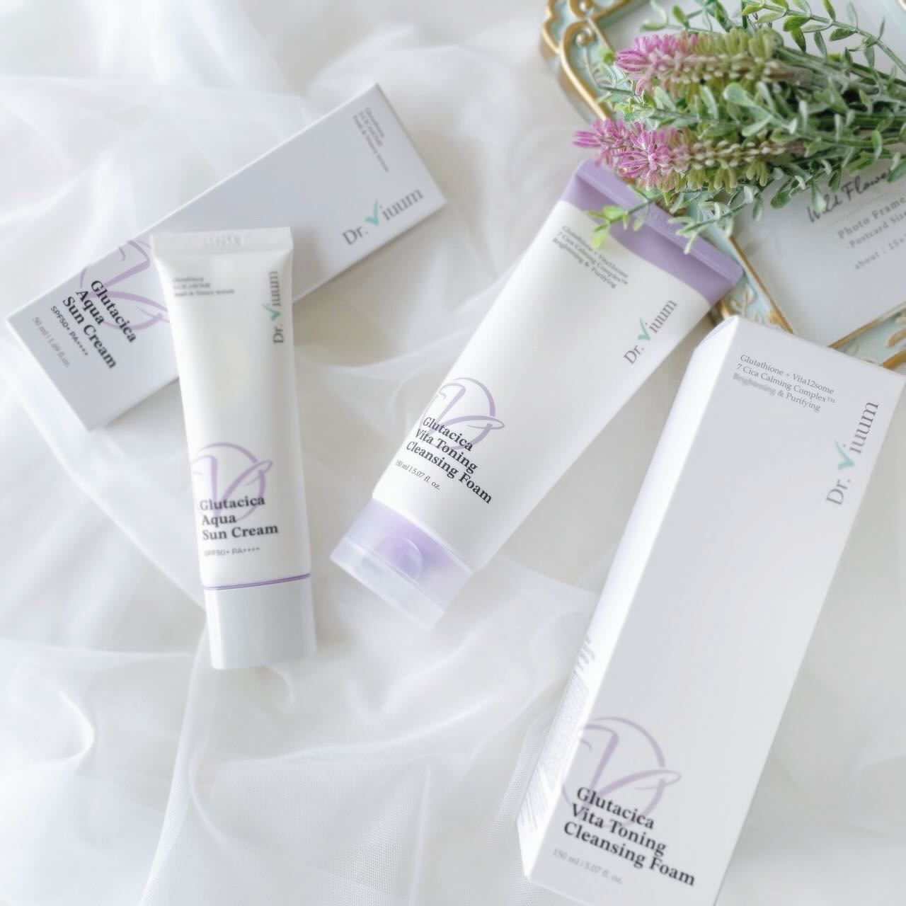 グルタシカ Aサンクリーム/Dr.Viuum/日焼け止めクリームを使ったクチコミ（1枚目）