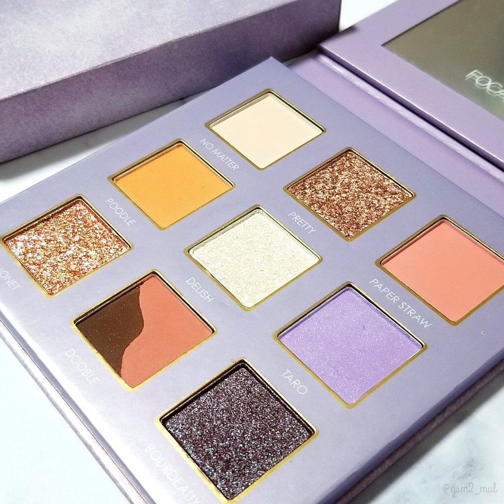 9色アイシャドウパレット/FOCALLURE/アイシャドウパレットを使ったクチコミ(5枚目)