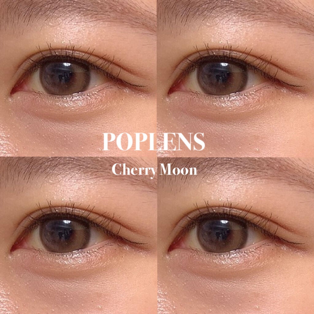 Cherry moon 1Month/OLENS/カラーコンタクトレンズを使ったクチコミ(3枚目)
