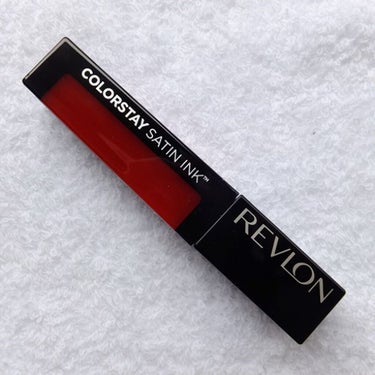 カラーステイ サテン インク 020 オン ア ミッション/REVLON/口紅を使ったクチコミ（1枚目）
