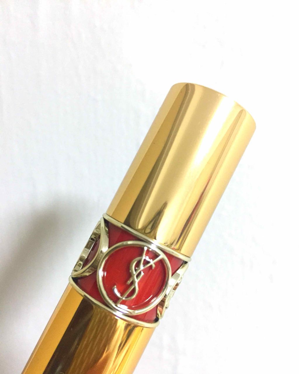 ルージュ ヴォリュプテ シャイン/YVES SAINT LAURENT BEAUTE/口紅を使ったクチコミ（1枚目）