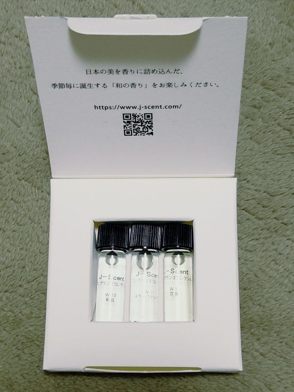 J-Scentフレグランスコレクション 和肌 オードパルファン/J-Scent/香水(レディース)を使ったクチコミ(1枚目)