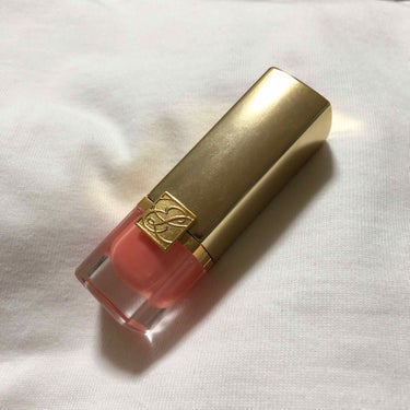 ピュア カラー クリスタル シアー リップスティック 16 クリスタル ドール クリーム/ESTEE LAUDER/口紅を使ったクチコミ（1枚目）