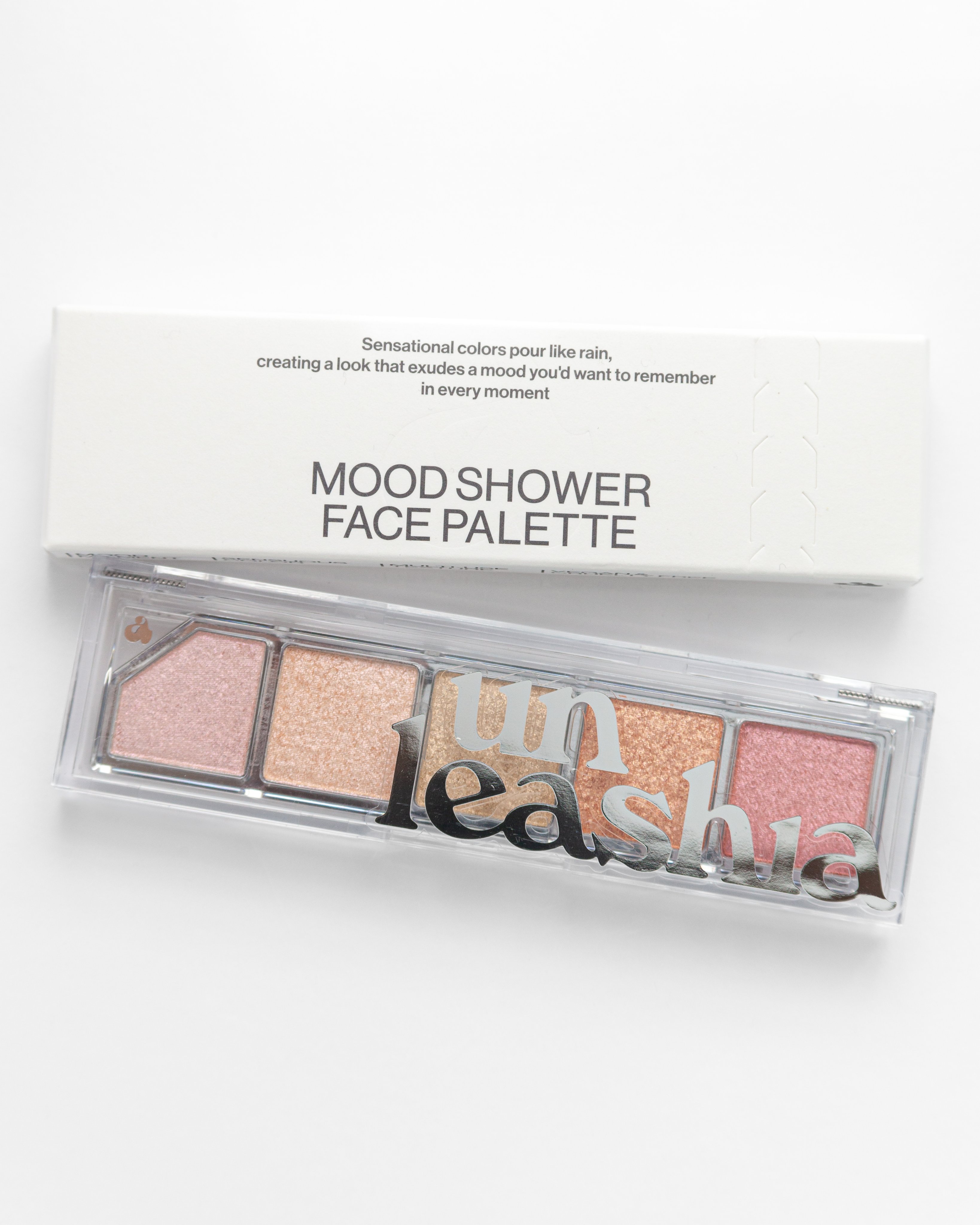 Mood Shower Face Palette/unleashia/パウダーハイライトを使ったクチコミ（1枚目）