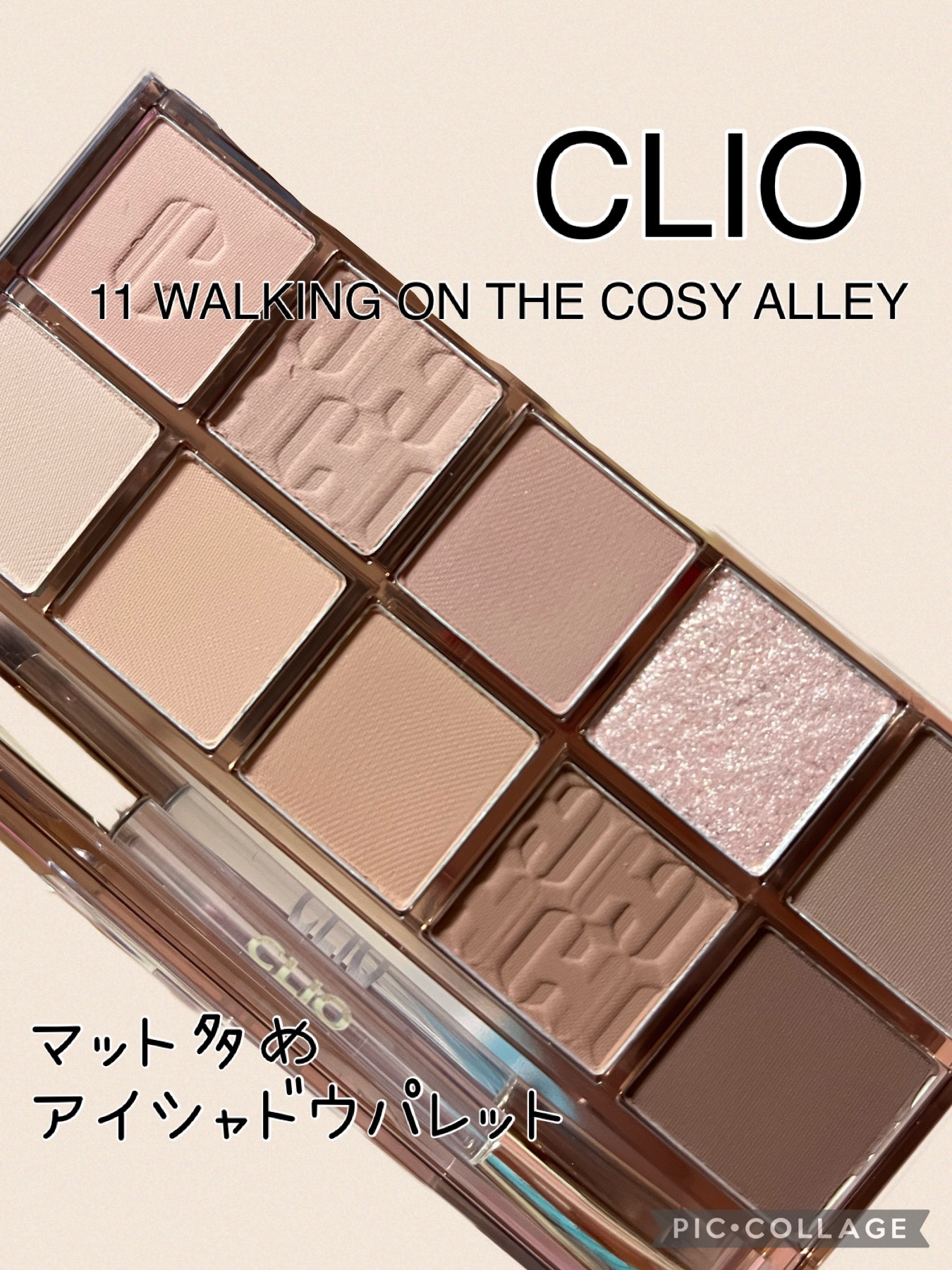 プロ アイ パレット/CLIO/アイシャドウパレットを使ったクチコミ（1枚目）