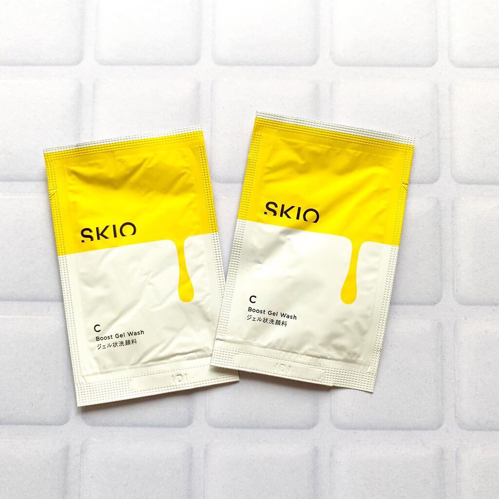VC ブーストジェルウォッシュ/SKIO/その他洗顔料を使ったクチコミ（2枚目）