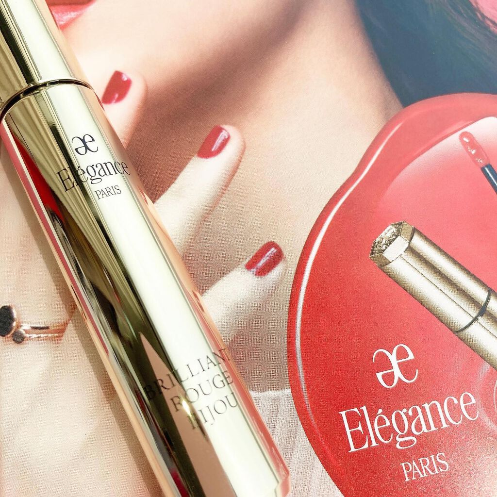 エレガンス リクイッド ルージュ ビジュー/Elégance/口紅を使ったクチコミ（1枚目）