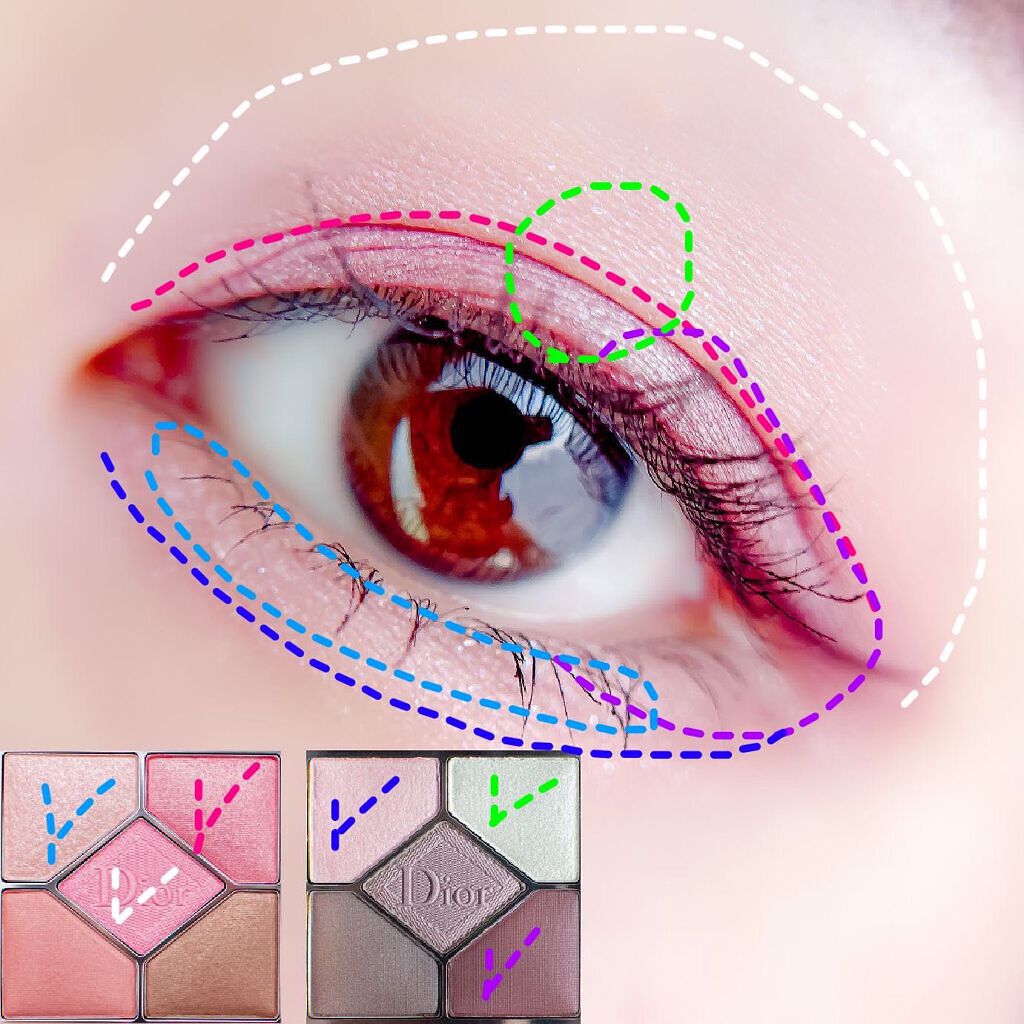 【旧】サンク クルール クチュール/Dior/アイシャドウパレットを使ったクチコミ（2枚目）