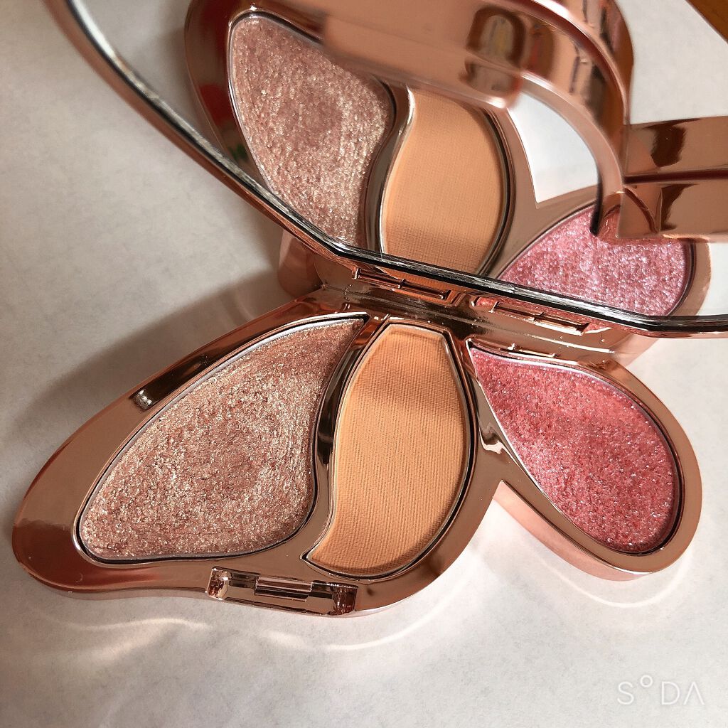 バタフライアイシャドウパレット/AGAG/アイシャドウパレットを使ったクチコミ（2枚目）