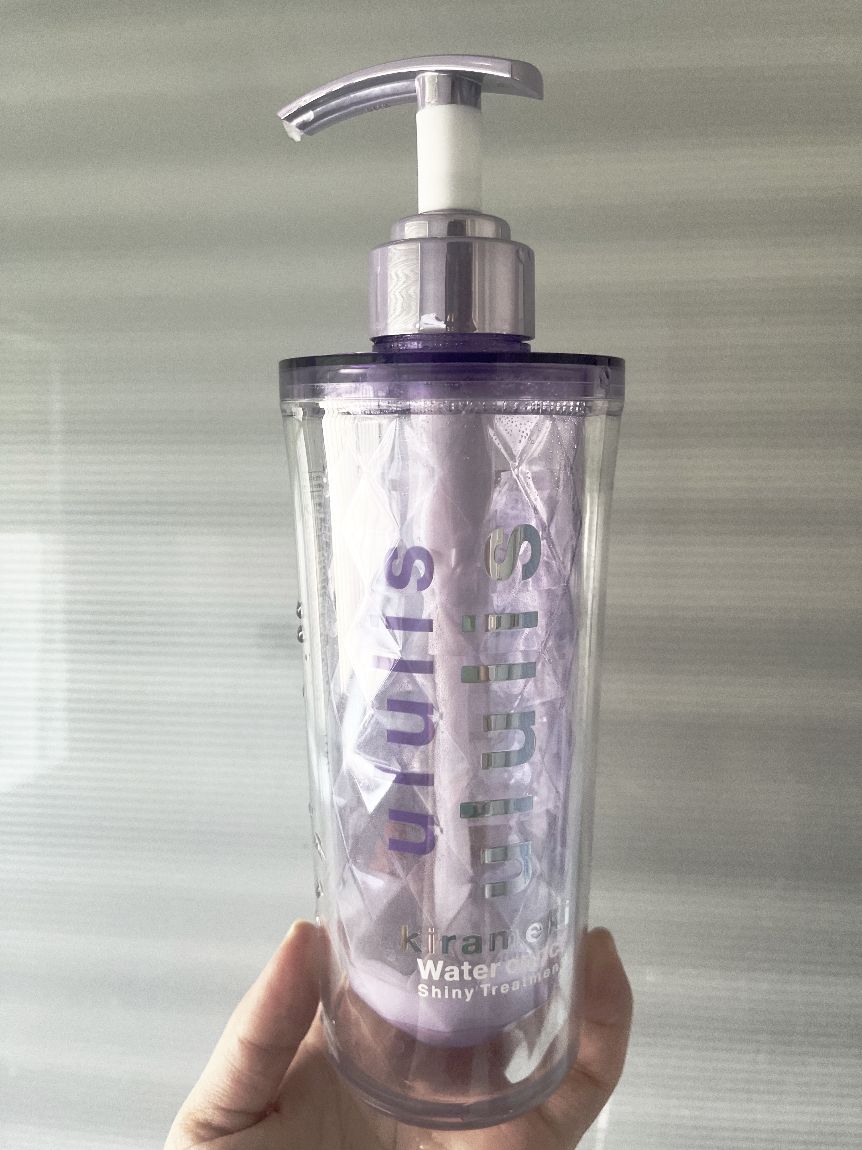 キラメキ ウォーターコンク シャイニー シャンプー/ヘアトリートメント トリートメント 335g/ululis/市販シャンプーを使ったクチコミ（1枚目）