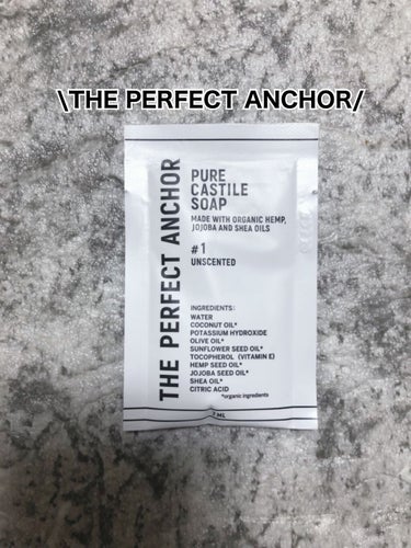 ザ・パーフェクトアンカー アンセンティッド(香りなし) #1/THE PERFECT ANCHOR/ボディソープを使ったクチコミ（1枚目）