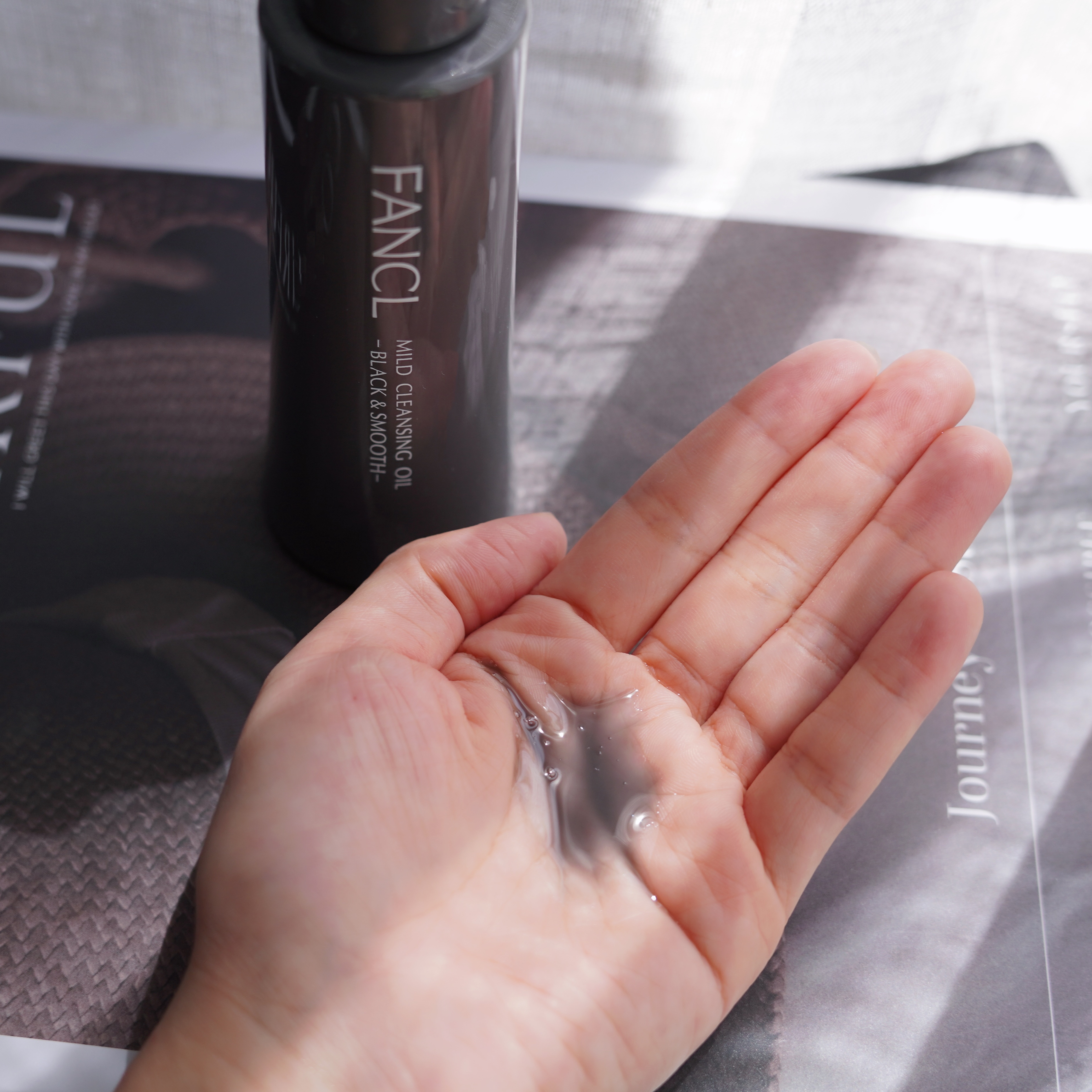 マイルドクレンジング オイル〈ブラック＆スムース〉/ファンケル/オイルクレンジングを使ったクチコミ（2枚目）