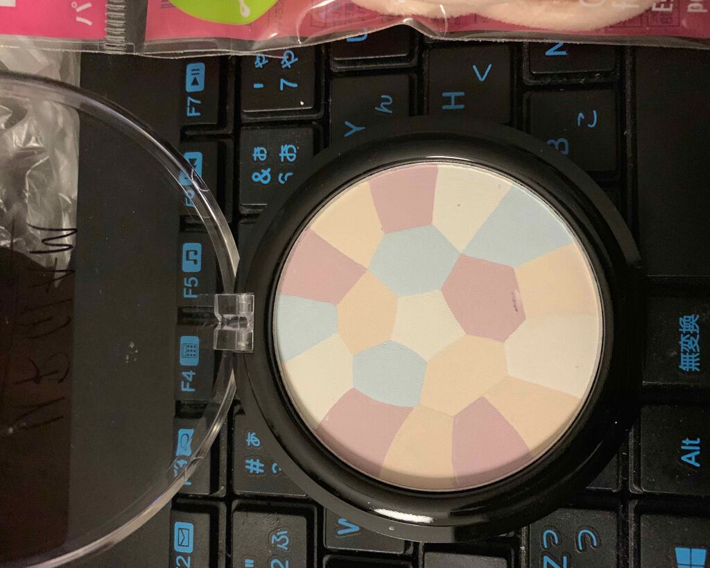 UR GLAM　MARBLE FACE POWDER/U R GLAM/プレストパウダーを使ったクチコミ（2枚目）