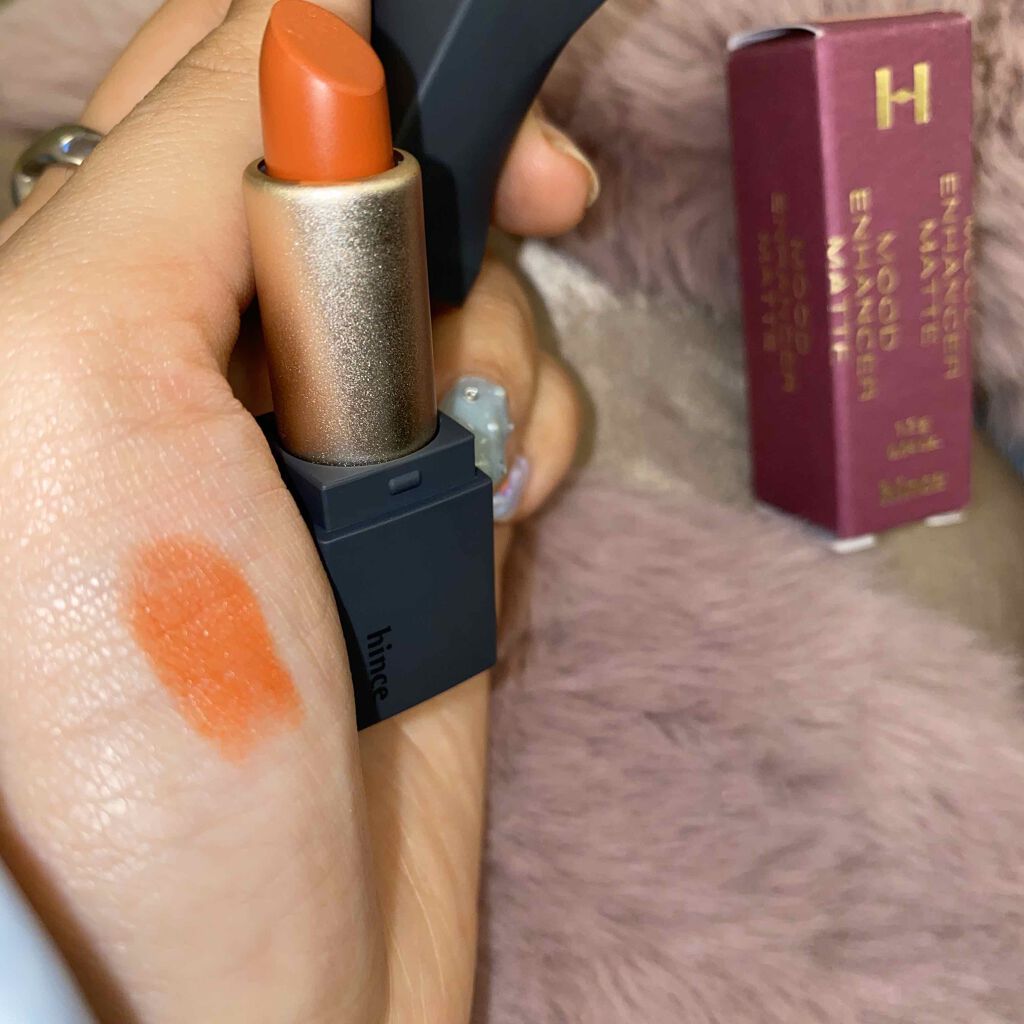 ムードインハンサーマット /hince/口紅を使ったクチコミ(2枚目)