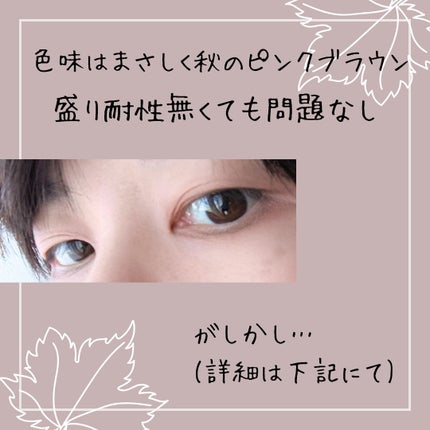 アンドバイロムアンド メロウアイパレット/&nd by rom&nd/アイシャドウパレットを使ったクチコミ(2枚目)