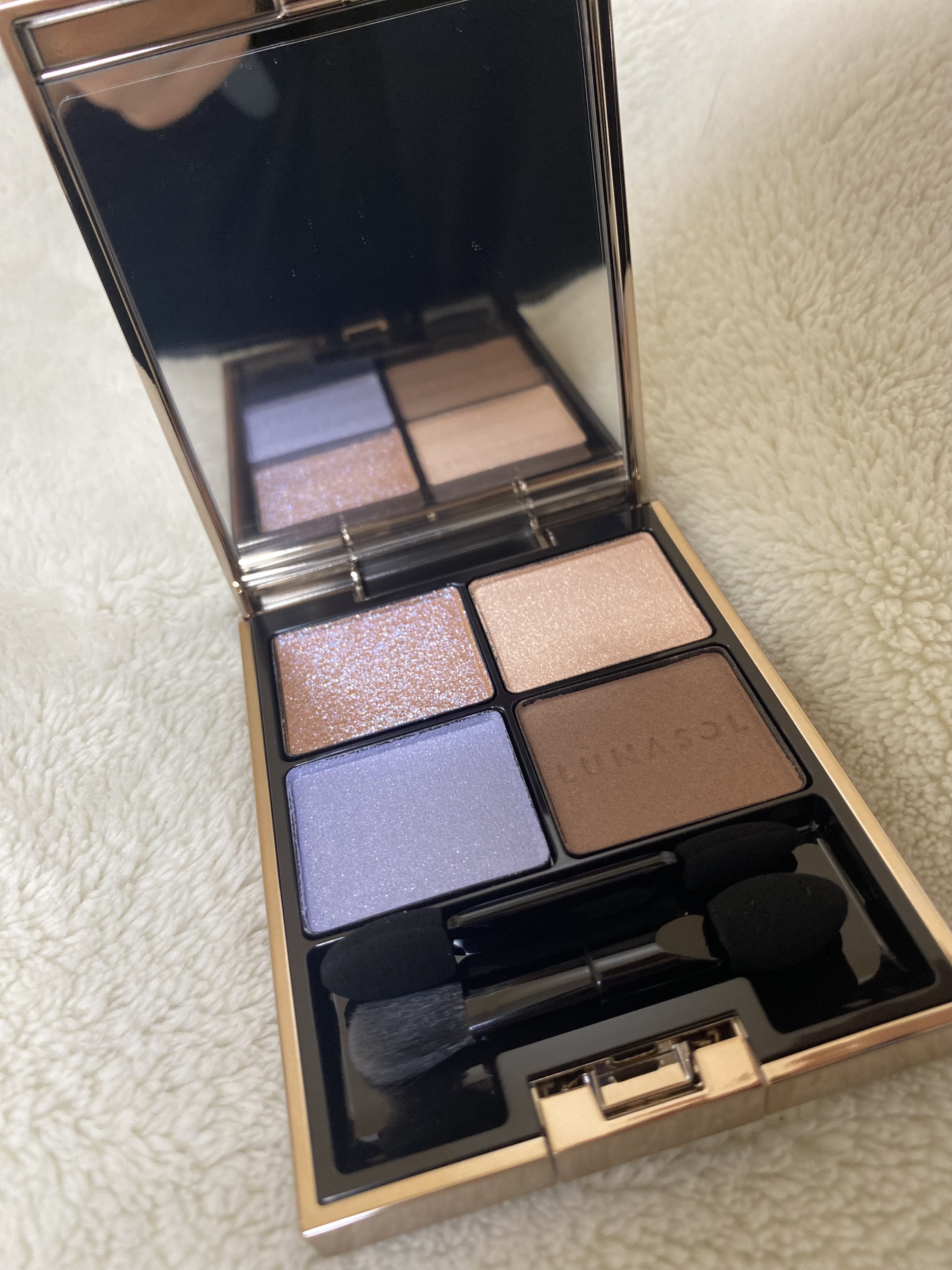 アイカラーレーション EX31 Aqua Reflection/LUNASOL/アイシャドウパレットを使ったクチコミ（1枚目）