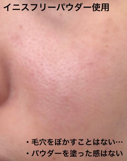ノーセバム ミネラルパウダー N/innisfree/ルースパウダーを使ったクチコミ(2枚目)
