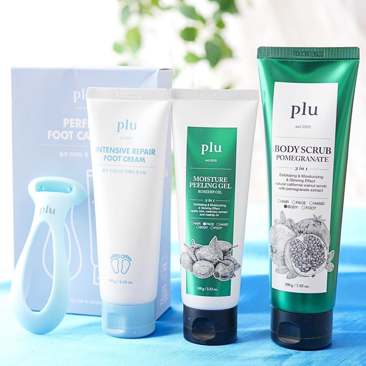 フェイシャルピーリングジェルローズ ヒップオイル /plu/ボディクリームを使ったクチコミ(1枚目)