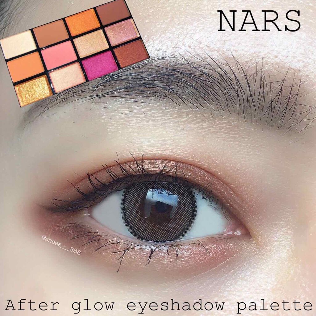 アフターグロー アイシャドーパレット/NARS/アイシャドウパレットを使ったクチコミ（2枚目）